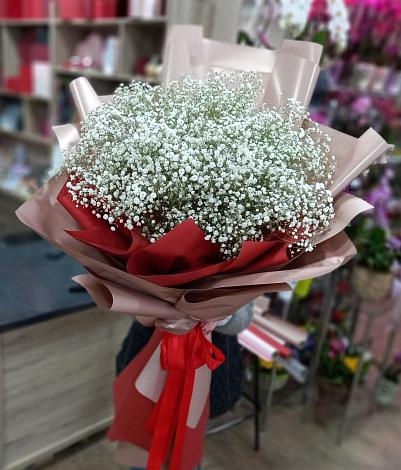 Букет цветов из: Гипсофила в Воронцовской