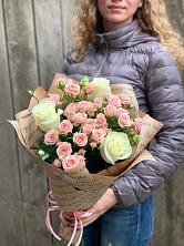 Букет цветов из:  Розы в Воронцовской
